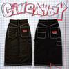 American Retro hiphop Nova Primavera Estilo Hip-hop Marca da moda Jeans Reto Solto Calças Cropped de Perna Larga Casual