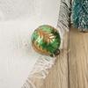 Fábrica de bolas navideñas pintadas, artesanías de bolas de cristal, adornos navideños, colgantes para árbol de Navidad, regalo de Navidad, bola transparente