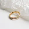 Anel de Dedo Indicador Tendência Gipsofila para Mulheres Estilo Ins Minimalista Luxo Leve Nicho Exquisito Anel de Moda