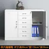Gabinete Metálico para Archivos de Oficina Cajón Debajo de la Mesa Gabinete de Almacenamiento con Cerradura Gabinete Pequeño Contraseña Gabinete Bajo Gabinete Móvil