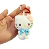 Chaveiro Pingente Gatinho Kt Fofo Estrela Coração Boneca Decoração de Bolsa Gato Desenho Animado Pingente DIY para Mulheres