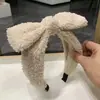 Aro de Cabelo de Pelúcia Leopardo Vintage Outono Inverno Maillard Fofo Topo Craniano Alto Faixa de Cabelo Nicho Personalidade Elegante Acessórios de Cabelo Adereços de Cabeça
