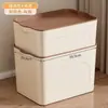 Caixa Organizadora para Uso Doméstico, Caixa Organizadora de Grande Capacidade sob o Guarda-Roupa ou Mesa no Quarto, Organizador Plástico Espessado e Conveniente para Armazenamento sob a Cama