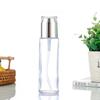 Botella de Loción con Dispensador Cosméticos Tónico Botella Recargable Botella de Spray de Vidrio Esmerilado Muestra Set de Botellas para Productos para el Cuidado de la Piel
