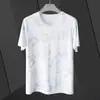 Playera de Manga Corta de Seda de Hielo para Hombre Verano Malla Secado Rápido Transpirable Holgada Casual Cuello Redondo Camuflaje para Hombre Playera para Hombre