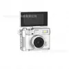 Cámara de video y foto retro HD miniatura tamaño pulgar transfronteriza, accesorio para mochila de estudiante y niños, cámara digital con tapa abatible