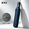Ventas Directas de Fábrica de Paraguas Totalmente Automáticos, Protección Solar y Protección UV, Doble Uso para Lluvia y Sol, Tamaño Doble, Resistente, Sombrilla Unisex