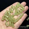 Jade Hetian Color Agua Clara 8x12mm Forma de Bambú Cuentas Sueltas al por Mayor Joyería de Jade DIY Accesorios para Pulsera Pagoda Pendiente