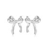 Pendientes de Lazo S925 Más Vendidos de Amazon para Mujer, Pendientes de Personalidad de Moda Estilo Europeo y Americano para el Trabajo