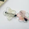 Grampo de Cabelo Flor de Rede Grampo de Cabelo Feminino Acessórios de Início de Primavera Acessórios de Cabelo Presilha Sentido Avançado Acessórios de Cabeça Presilha Bico de Pato Lote Yiwu