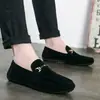 Sapatos Bean Sapatos Bean Masculinos Sapatos Masculinos Sem Cadarço Pernas da Moda Sapatos Masculinos de Tecido Sapatos Preguiçosos Combinados Casuais Explosões Estilo Coreano