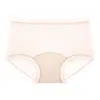 Pantalón de máscara invisible fino transpirable de seda de hielo sin costuras sensación fresca secado rápido ropa interior para mujer elástico cómodo no apretado entrepierna triangular