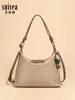 Bolsa de Ombro Axilar Simples de Nylon de Grande Capacidade 2025 Nova Moda High-End Bolsa Dumpling Estilo Preguiçoso Bolsa Tote