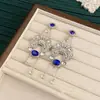 Pendientes Étnicos Estilo Retro con Borlas de Nube, Nuevo Estilo Chino, Tendencia Nacional, Diseño Largo, Nicho, Gama Alta, Lujo Ligero, Joyería para Orejas Premium