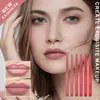 Lápiz labial delineador de labios transfronterizo femenino mate gancho lápiz de labios mate cameo Marrón rosa giratorio individual lindo lápiz de labial