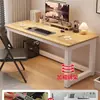 Escritorio de Computadora Dormitorio Hogar Escritorio Simple Mesa de Estudio para Estudiante Escritorio Rectangular Moderno de Escritorio Reforzado Engrosado