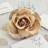 Flor Artificial Cabeça de Rosa Decoração de Parede de Flores para Janela de Salão de Casamento Flor DIY Fotografia Criativa Flor Falsa Flor Artificial de Seda