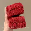 Diadema de peluche de dibujos animados linda y adorable para niñas, diseñada para lavarse la cara, evitar que el cabello se resbale y perfecta para tomar fotografías