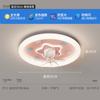 Lámpara Ventilador Cabeza Giratoria 2025 Nueva Lámpara para Habitación de Niños Lámpara de Techo de Dibujos Animados con Ventilador Lámpara de Dormitorio