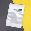 Saco de Embalagem para Roupa Íntima Unissex, Saco Plástico Branco Autoadesivo Transparente de Alta Qualidade, Saco de Selagem Independente para Comércio Eletrônico