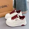 Zapatillas Deportivas Casuales para Mujer Modelo Nuevo 2026, Suela Suave de Primavera, Zapatos Deportivos Blancos con Sensación Acojinada, Disponibles al por Mayor