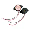 Fornecimento de Buzzer Piezoelétrico Ativo com Fio 3015 Sfm27-1 Buzzer de Alarme Sonoro Contínuo Dc3-24V