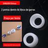 Purificador de água conector rápido acessórios anel de borracha de vedação 2 pontos tubo PE conexão rápida tampa redonda de plástico tampa de garra interna tampa de fivela