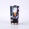Copo Térmico Criativo Transfronteiriço de Aço Inoxidável 304 Copo de Cerveja Impresso em 3D Halloween Grande Capacidade 20oz Copo para Carro
