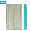 Lima de Uñas Desechable de Viruta de Madera Colorida, Lima de Uñas de Doble Cara, Papel de Lija, Chapa de Madera, Tira Frotadora para Manicura, Tira de Pulido de Madera