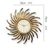 Reloj de pared de celebridad de internet para sala de estar, reloj de pared para pasillo, reloj silencioso para el hogar, elegante y moderno, reloj de pared colgante de metal de lujo ligero