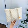 Bolso de Mano Grande para Mujer 2024 Otoño Nuevo Girasol Commuter Ins Acolchado Tote Pequeño Fresco Bolso de Hombro