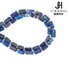 Jinghui Acessórios para Miçangas Artesanais DIY Lápis Lazúli Natural Cristal Retangular Materiais Acessórios de Joias Semi-Acabados Contas Soltas