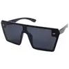 Gafas de sol retro de montura grande coloridas transfronterizas personalidad tendencia europea y americana procesamiento personalizado de gafas de sol para mujer 2185
