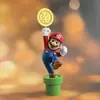 Colección Super Mario: Luigi, Mario, Yoshi, Figuras Periféricas del Juego de Champiñones Decoración de Escritorio Figuras