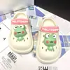 Adecuado para Accesorios Crocs Serie de Animales de Dibujos Animados Lindo DIY Decoración de Flores para Zapatos Estéreo Cruz Accesorios Hebilla para Zapatos