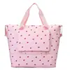 Bolsa de Viaje Plegable Anillo de Fresa Bolsa Deportiva Expandible para Gimnasio Bolsa de Yoga Expandible Telescópica Bolsa de Equipaje Transpirable Expandible