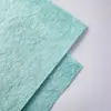 Papel de Envoltura de Alta Calidad, Hecho a Mano, Violeta de Siete Colores, Seda de Cáñamo, Papel de Corteza de Cáñamo Nube, Papel de Envoltura de Flores, Arte Floral, Empaque para Floristería