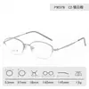 Gafas de Prescripción con Montura Redonda 90378 Modelo Nuevo para Mujer, Gafas Lisas para Caras Pequeñas, Montura Pequeña, Se Pueden Adaptar con Lentes de Alta Graduación