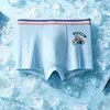 Ropa interior para niños, Malla de seda helada, Estilo fino de verano, Estampado de dibujos animados, Calzoncillos tipo bóxer para niños medianos y grandes, Calzoncillos tipo bóxer para estudiantes