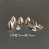 25 cabezas aleación punk pincho DIY remache accesorios material diy Clavo metálico rock Liu Ding