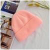 Gorro coreano de cúpula corta estilo pícaro, de punto, de moda para hombre, gorro ondulado Guapi, gorro de hip-hop para mujer, gorro de lana para baile callejero de invierno.