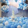 Globo Espesado Malone Azul Azul Blanco Arreglo Escena Decoración de Eventos Aula Jardín de Infancia Cumpleaños Al Por Mayor