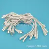 Cable de alimentación de enchufe plano de China de dos polos con sufijo 8, cable integrado para lámpara T5, cable de alimentación para lámpara LED