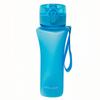 Botella de Agua Deportiva Transfronteriza para Hombre y Mujer en Stock 600ml Portátil para Exteriores Tapa abatible de Plástico Vaso Espacial para Fitness Gran Capacidad