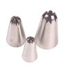 Juego de 3 boquillas para pastelería de flor de cerezo 3 piezas 1F 2F 3F acero inoxidable soldadura decoración de crema para pastel herramientas para hornear