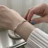 Nuevo Pulsera Hip-Hop Personalizada Vintage de Estilo Chino de Moda para Hombres y Mujeres, Pulsera Trenzada Sánscrita Retro de Moda para Parejas, Resistente