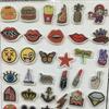 Bolsa Anime Lindo Broche Accesorios Dibujos Animados Insignia de Plástico Impresión Bolsa de Hombro para Niños Colgante Wuwei8