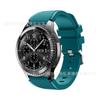 Correa de silicona de sarga de 22 mm para Samsung Gear S3 Samsung Galaxy Watch de 46 mm