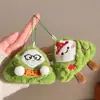 Pingente Original do Festival do Barco-Dragão, boneca de pelúcia de zongzi, pequena decoração de desenho animado, pequeno presente e acessório para eventos de feriado