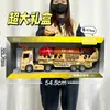 Regalos Institucionales Camión de Bomberos Ingeniería Excavadora Historia Musical con Luces Set de Coches de Juguete de Inercia para Niños Regalo